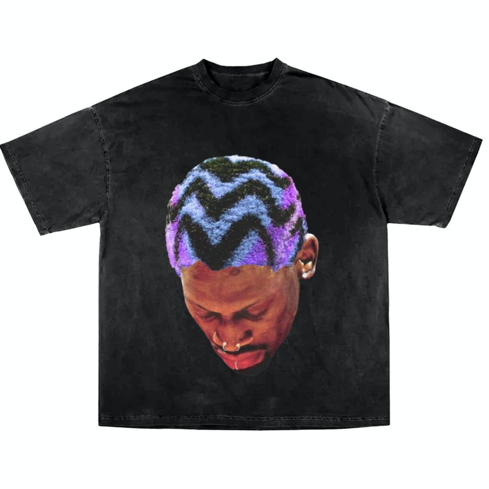 Dennis Rodman Big face tee